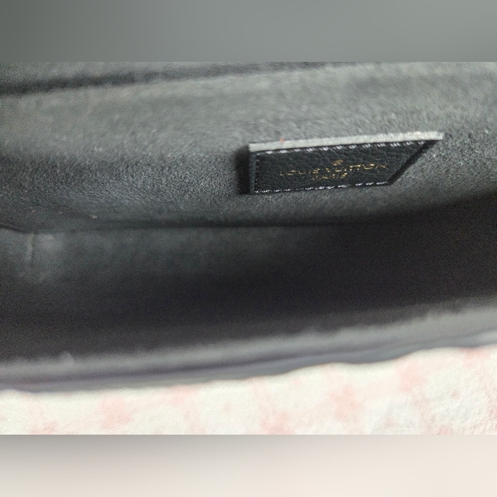 Louis Vuitton Félicie Pochette – Black Empreinte Leather, 100% Authentic - Picture 7 of 8